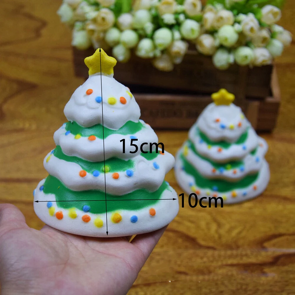 Squishies Рождество дерево ароматизированный мягкий медленный нарастающее при