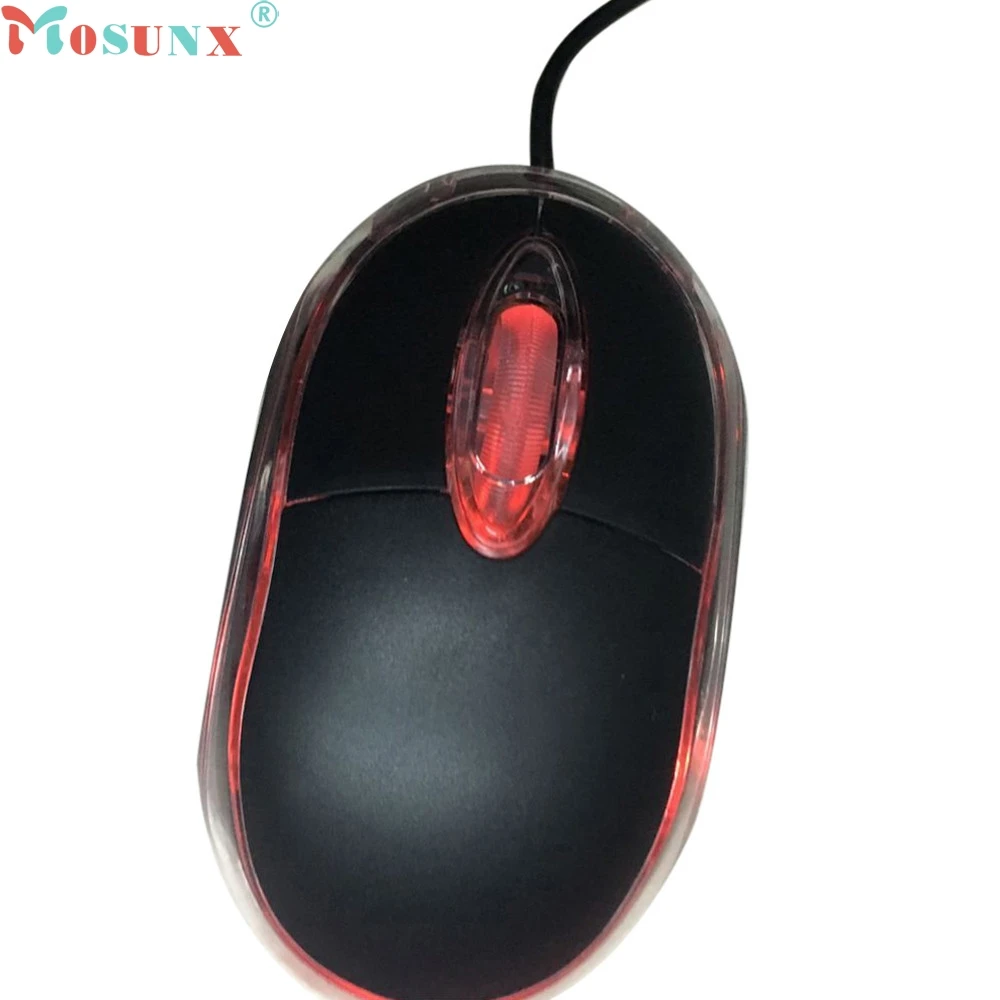 Ecosin2 дизайн 1200 dpi USB Проводная оптическая игровая мышь для ПК ноутбука JAN31