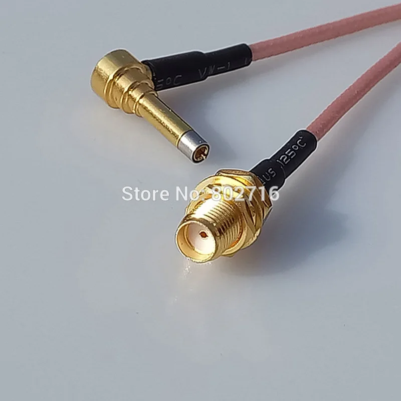 1 шт./лот RF коннектор SMA гнездовой переключатель 3G модем соединительный кабель в сборе для LTE Yota One LU150/Huawei E1550