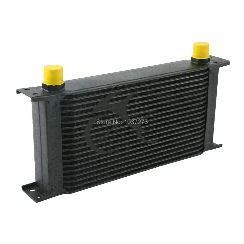 Черный Универсальный 19 рядный фрикционный масляный радиатор коробки передач