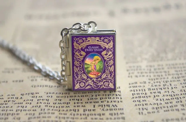Классический чехол с изображением сказочных сказок медальон ожерелье брелок