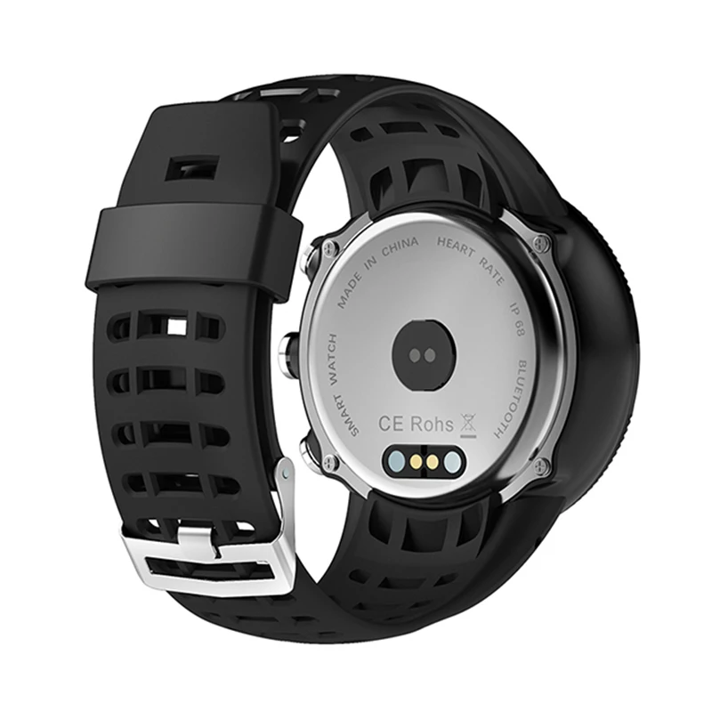 KS-F18 GPS Sport Smart Watch Heart Rate Monitor IP68 Waterproof for IOS Android With Blood Pressure | Электроника