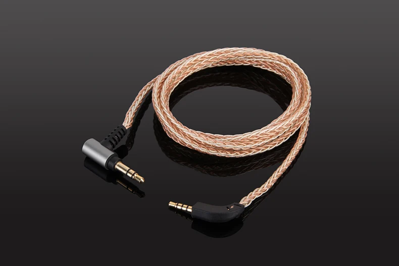 8 ядерный Плетеный OCC посеребренный аудиокабель для наушников B & W Bowers Wilkins