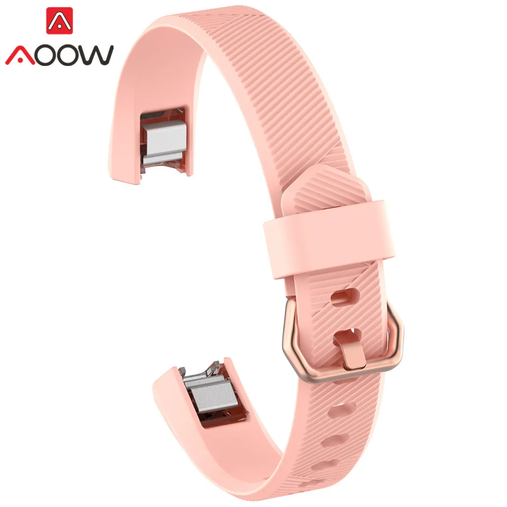 14 цветов силиконовый ремешок для часов для Fitbit Alta/Alta HR/ACE Смарт часы фитнес Спорт Водонепроницаемый замена Браслет ремешок - Цвет ремешка: Khaki