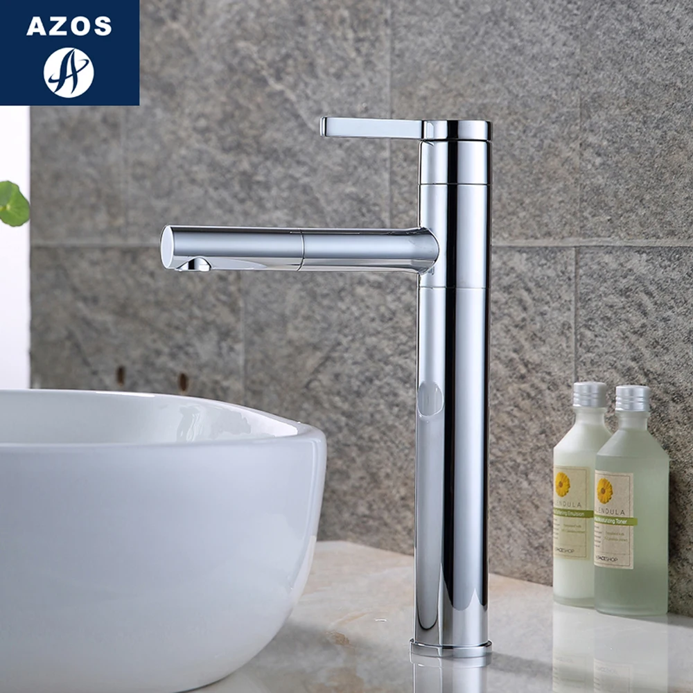 Современный Смеситель для ванной комнаты вытяжной кран с одиночной ручкой и