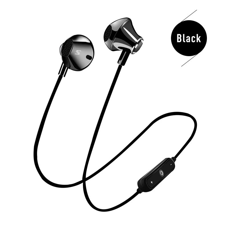 Новая портативная гарнитура магнитное притяжение Беспроводная bluetooth-гарнитура спортивные стерео музыкальные наушники для IOS Android телефонов