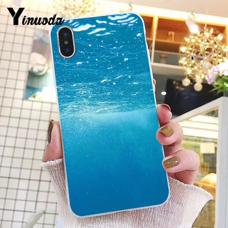 A4 Yinuoda океан море декоративный пейзаж Новинка чехол для телефона Fundas чехол для iPhone 6 S 6 plus 7 7 plus 8 8 Plus X Xs MAX 5 5S XR - Цвет: A4