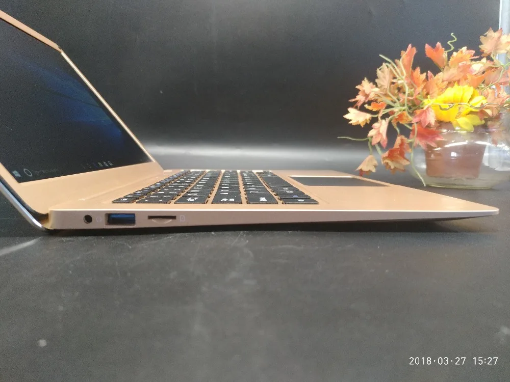 DEEQ ноутбука 13 3 дюйма ips Экран Ultrabook Игровые ноутбуки Intel J3455 Win10 Тетрадь компьютер с