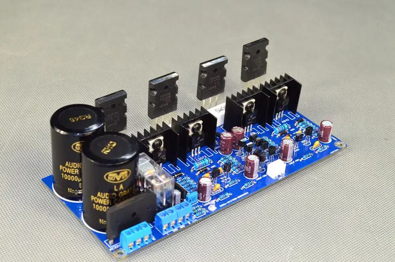 V20 Dual AC30V 125 Вт+ 125 Вт A1943/C5200 класс AB Высокая мощность HIFI fever Плата усилителя