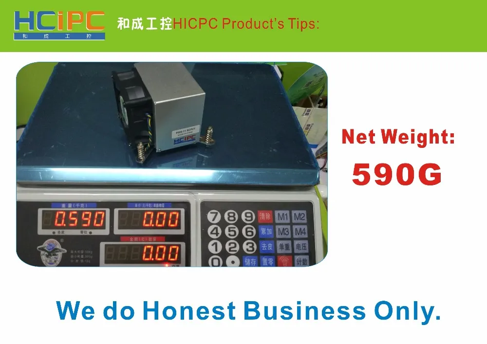 HCIPC P304-11-3 HCFC1 LGA2011 кулер для процессора, 2U T2 медный кулер для процессора