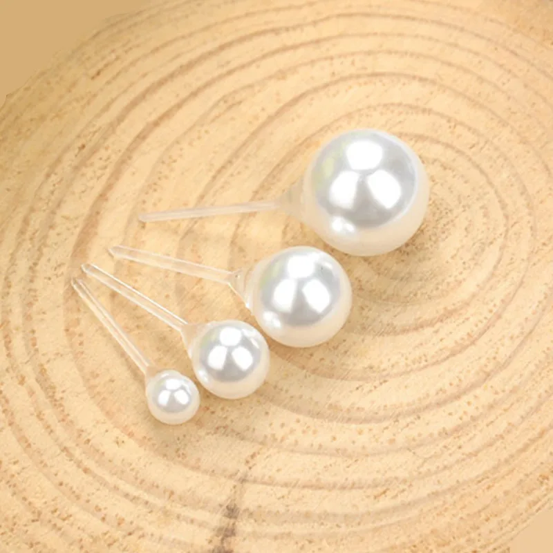 Женские серьги гвоздики с белым жемчугом 10 парт|ball earrings|pearl earringswhite pearl earrings |