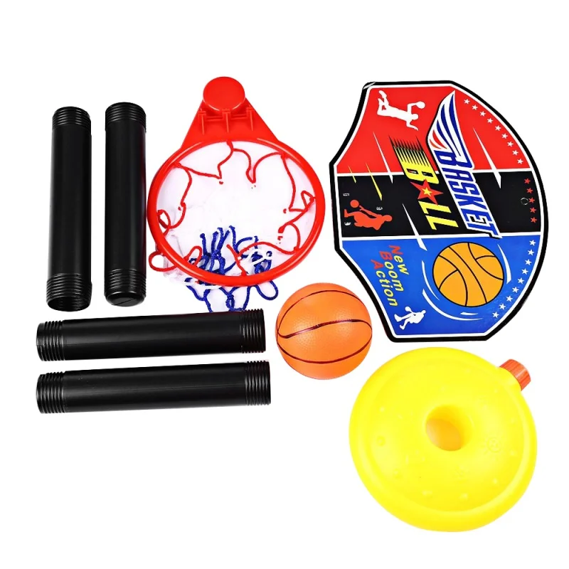 

Children Basketball Support Sports Adjustable Outdoor Indoor Basketball Hoop Sports Train Toy Set Stand Ball Net Board