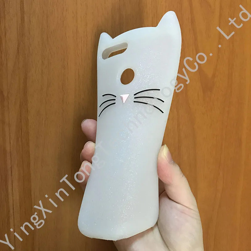 Чехлы для телефонов Huawei Honor 7X милый Защитный Мягкий силиконовый чехол из ТПУ с 3d