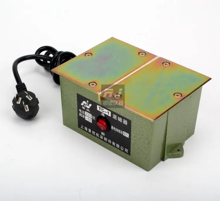 (TC 1) настольный размагничиватель мощный штампованный плоский