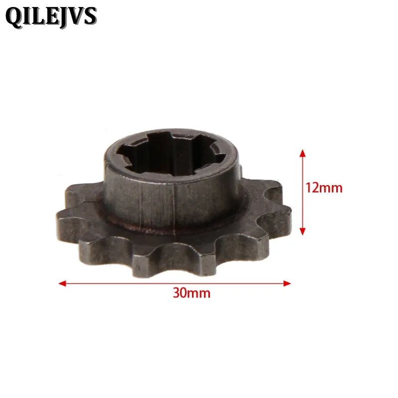 QILEJVS 47cc 49cc Мотоцикл Байк T8F 8 мм 11 14 17 20 зуб передний зубчатый валик звездочки Cog