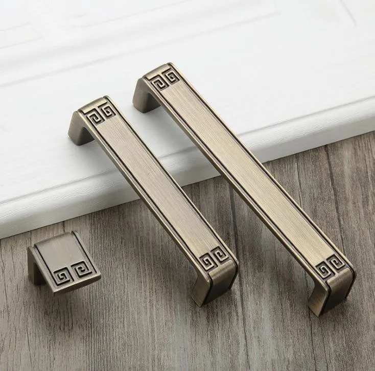 LCH старинная латунная фурнитура в китайском стиле европейском ручка для садового