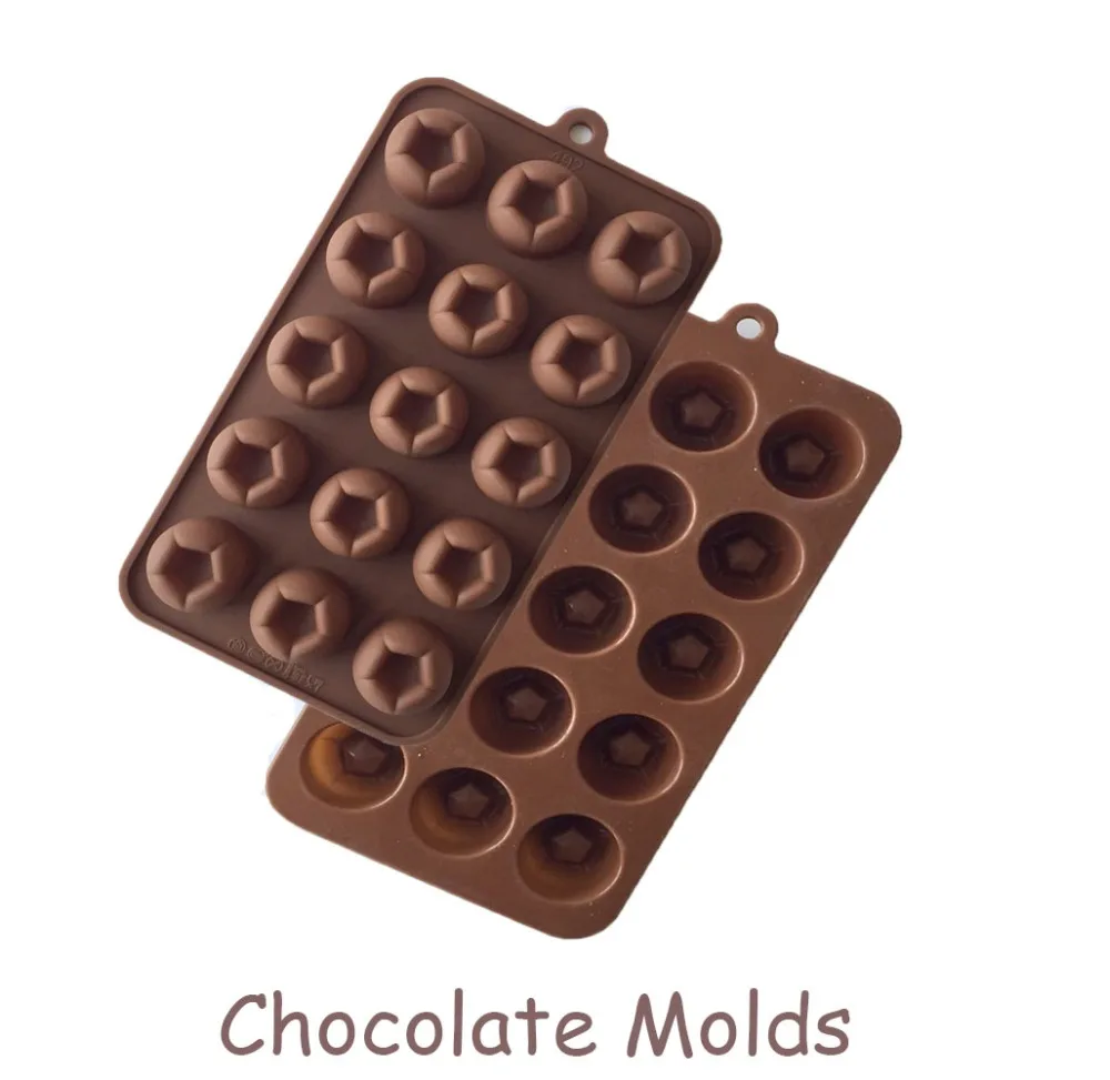 15 отверстий круглой формы силиконовый инструмент для торта кекс шоколад кружево