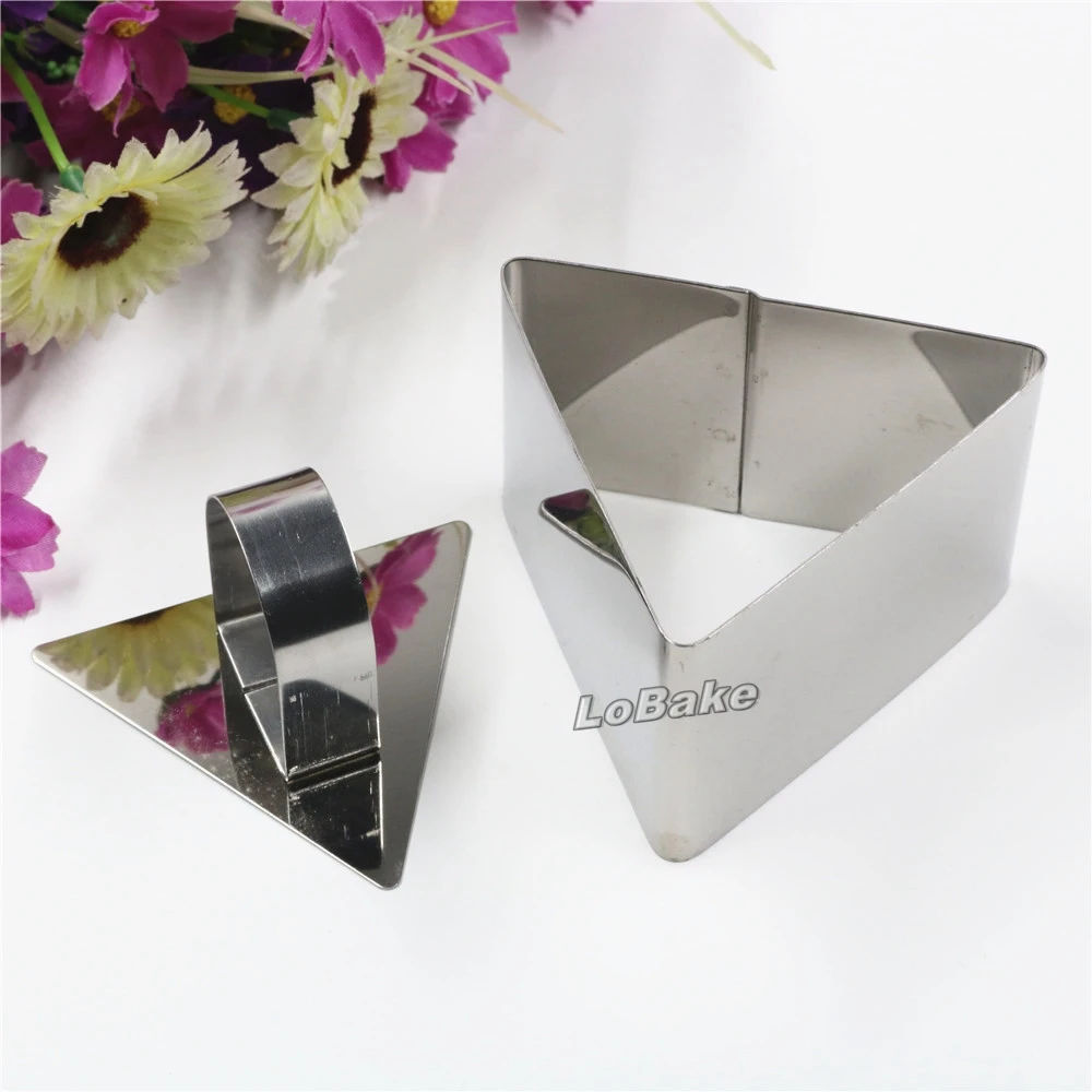 Новинка 3 дюйма высота 5 см кольцо из нержавеющей стали для мусса брикет печенья с