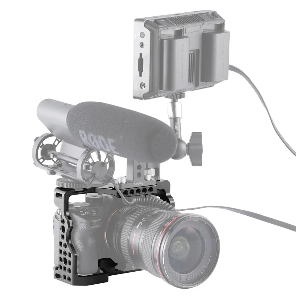 SmallRig клетка из алюминиевого сплава для камеры Sony A7RIII/A7III/A7MIII с холодным башмаком +