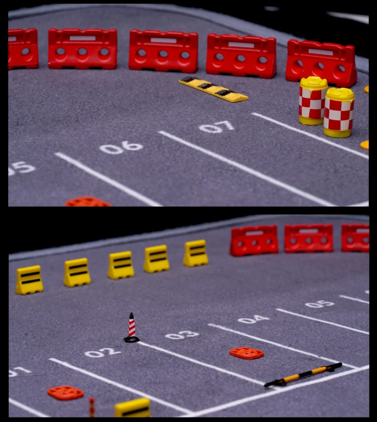 Модель автомобиля сцена дорога картина Pad 1: 64 80 см x 40 см#1