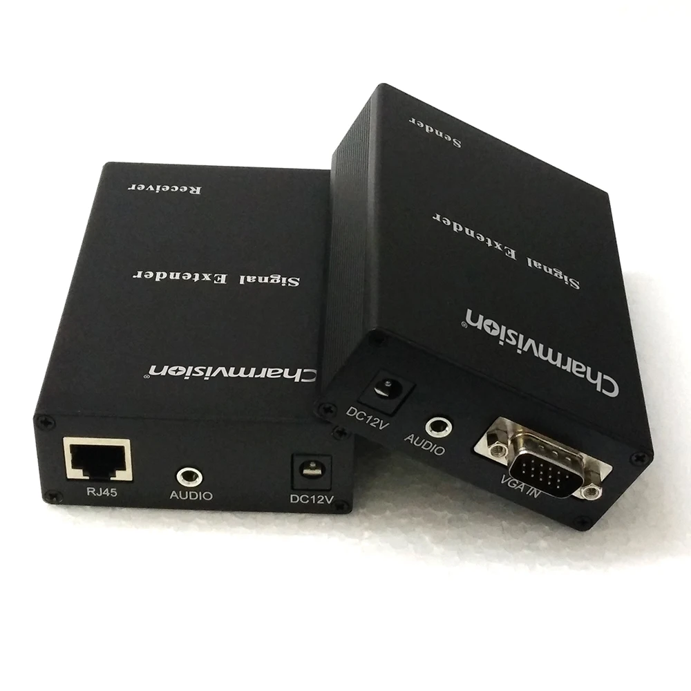 Цветной удлинитель VGA Charmvision EV200HR 200 м в реальном времени с разъемом AUX 3 5 мм 15