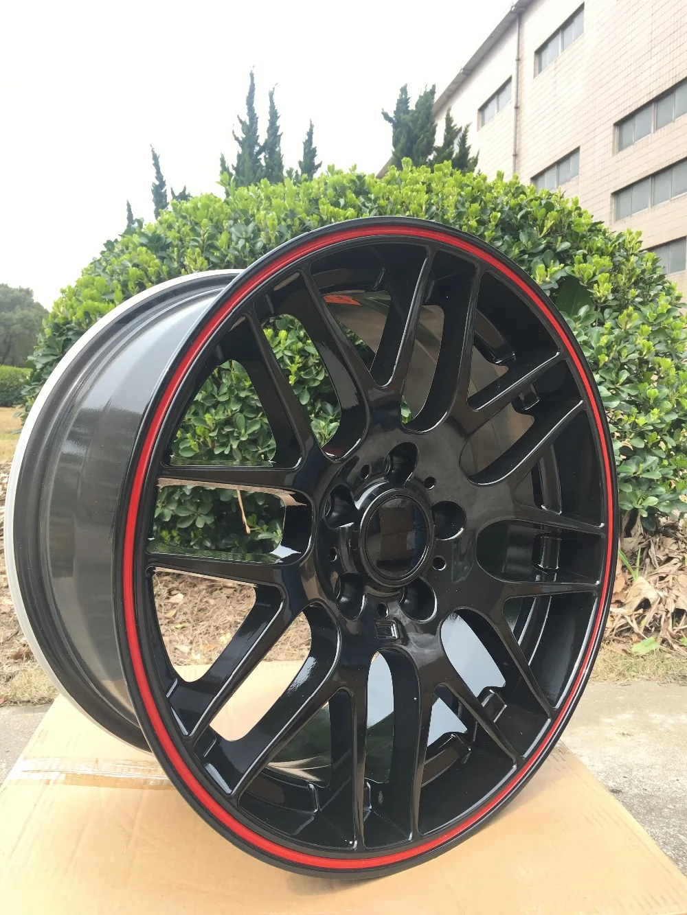 18 &quotCSL Стиль в шахматном порядке колесные диски подходит БМВ E36 E46 E90 E92 E93 323I 335I 330I