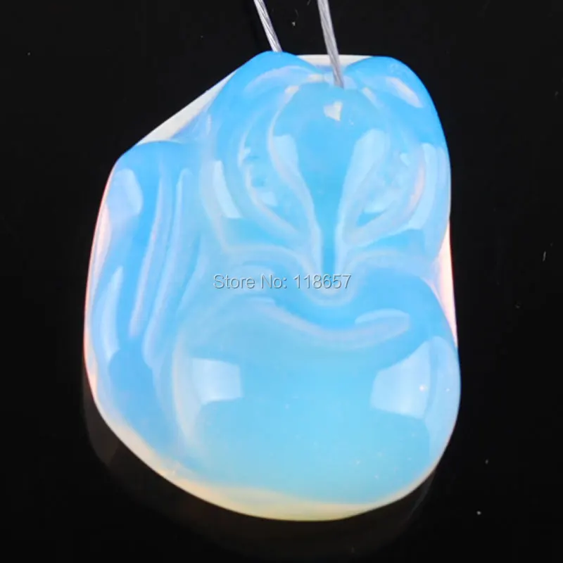 Бесплатная Доставка Ясно Белый Черный Фиолетовый Розовый Животных Фокс Форма