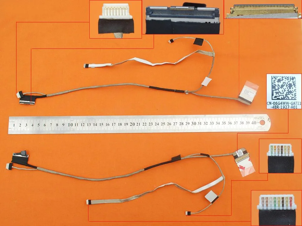 Новый кабель для ноутбука Dell E6540 VALA0 40pin Original PN: DC02C004400 06G4WW LVDS разъем экрана |