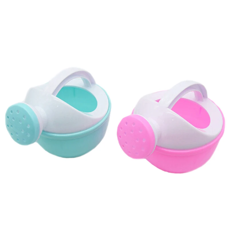 

1PC Plastic Watering Can Watering Pot Beach Toy Play Sand Toy Gift for Kids Random Color Baby Bath Toy
