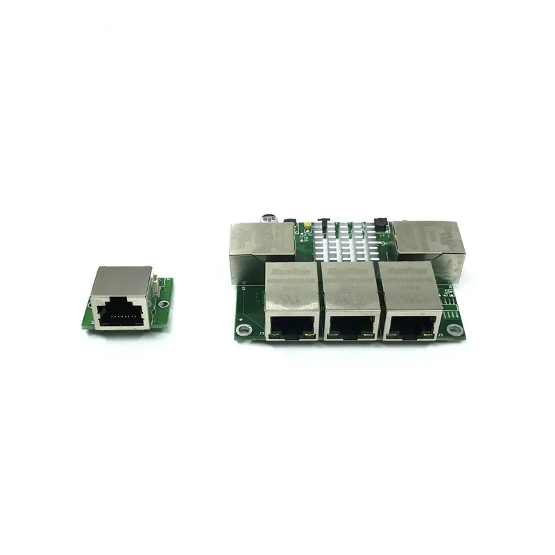 Промышленный коммутационный модуль Ethernet 5 портов неуправляемый 10/100 Мбит/с плата