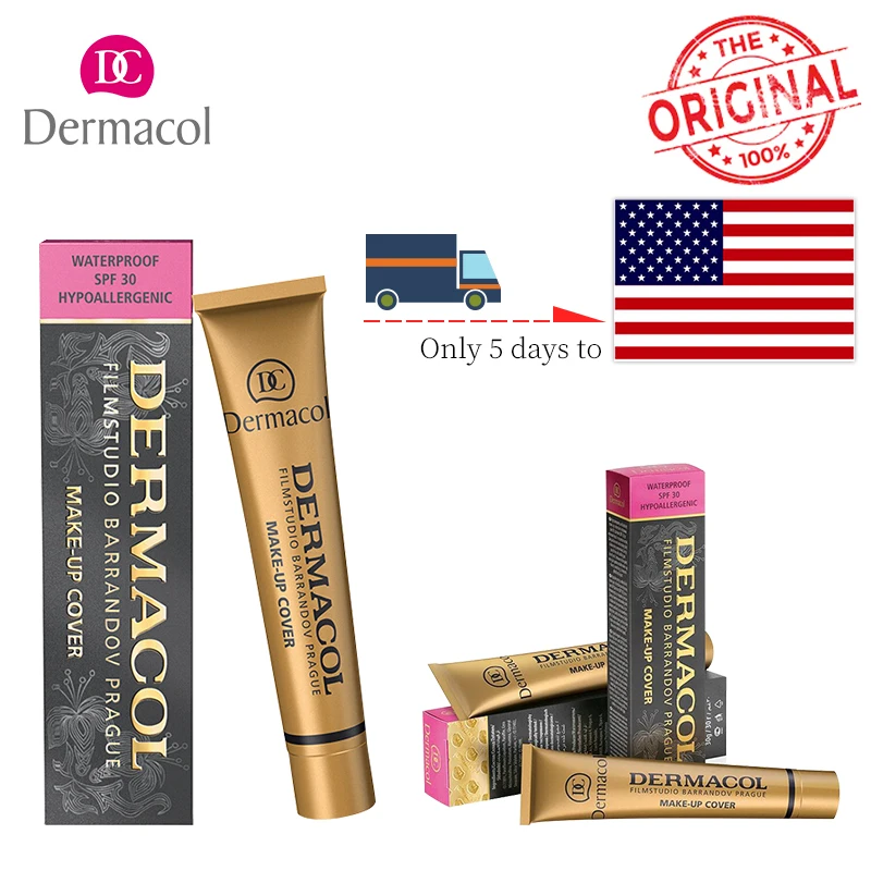 Dermacol бренд 100% оригинал маскирующая Жидкая Основа крем веснушки акне шрам