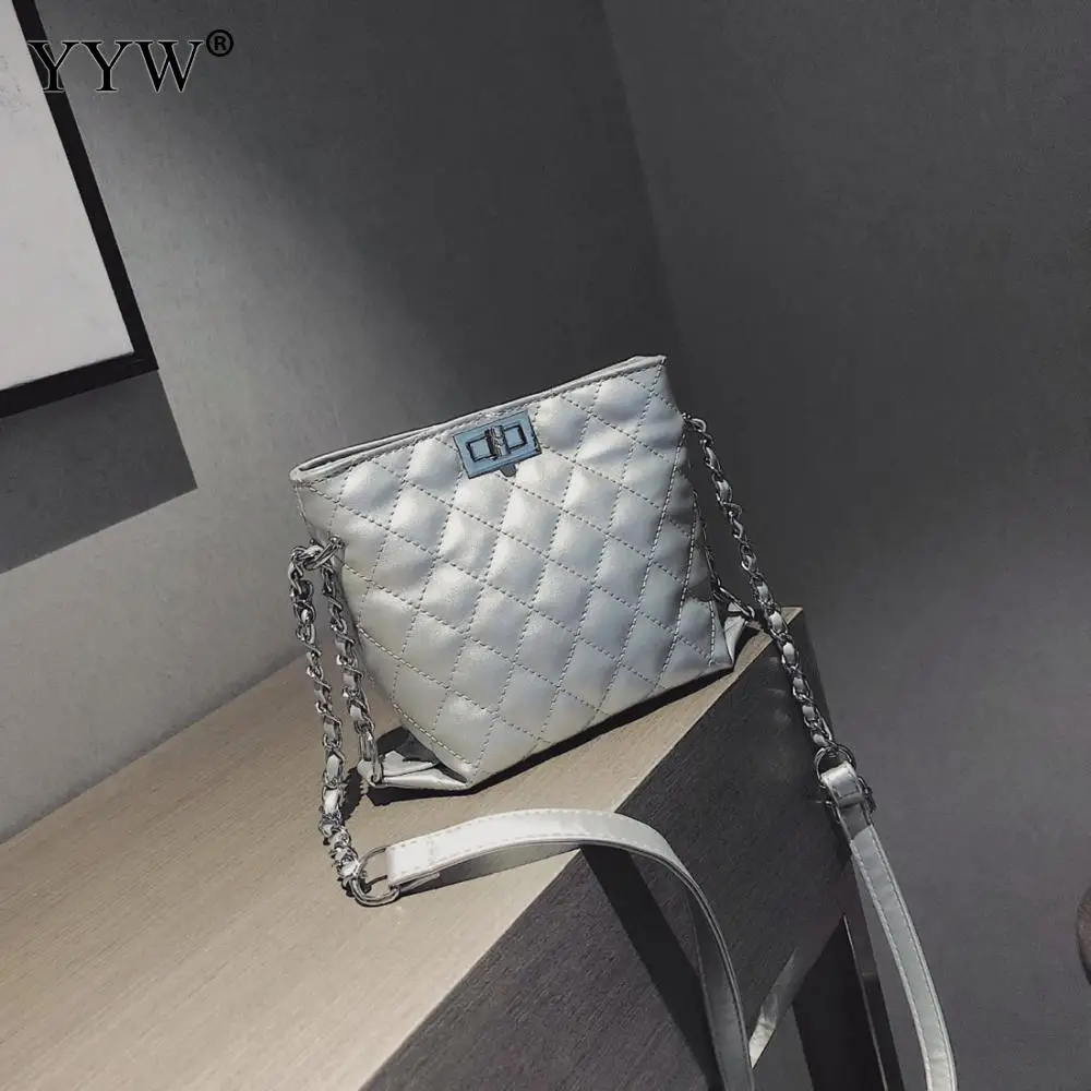 light grey Горячая Распродажа, женские кожаные сумки для женщин, желтые, белые, женские маленькие сумки с замком на цепочке, мини сумки через плечо, женские сумки, Новинка - Цвет: light grey