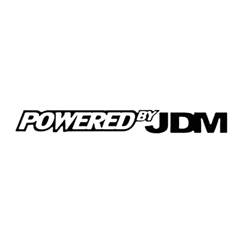 5*45 см Питание от батареи дрейф Jdm Гоночный лобового стекла баннер винил наклейка