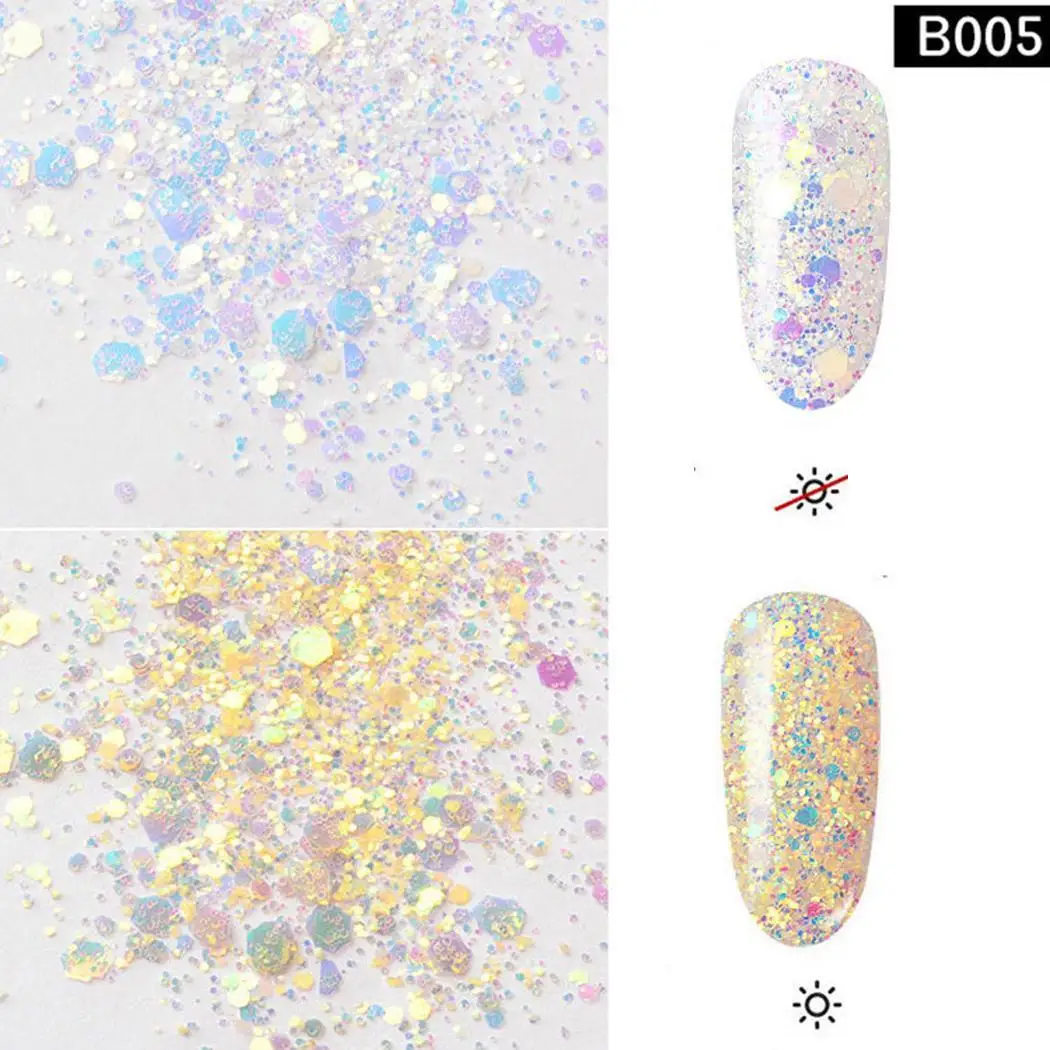 Новый женский модный дизайн ногтей маникюр нормальный тип 1 г 3D украшение пудра с