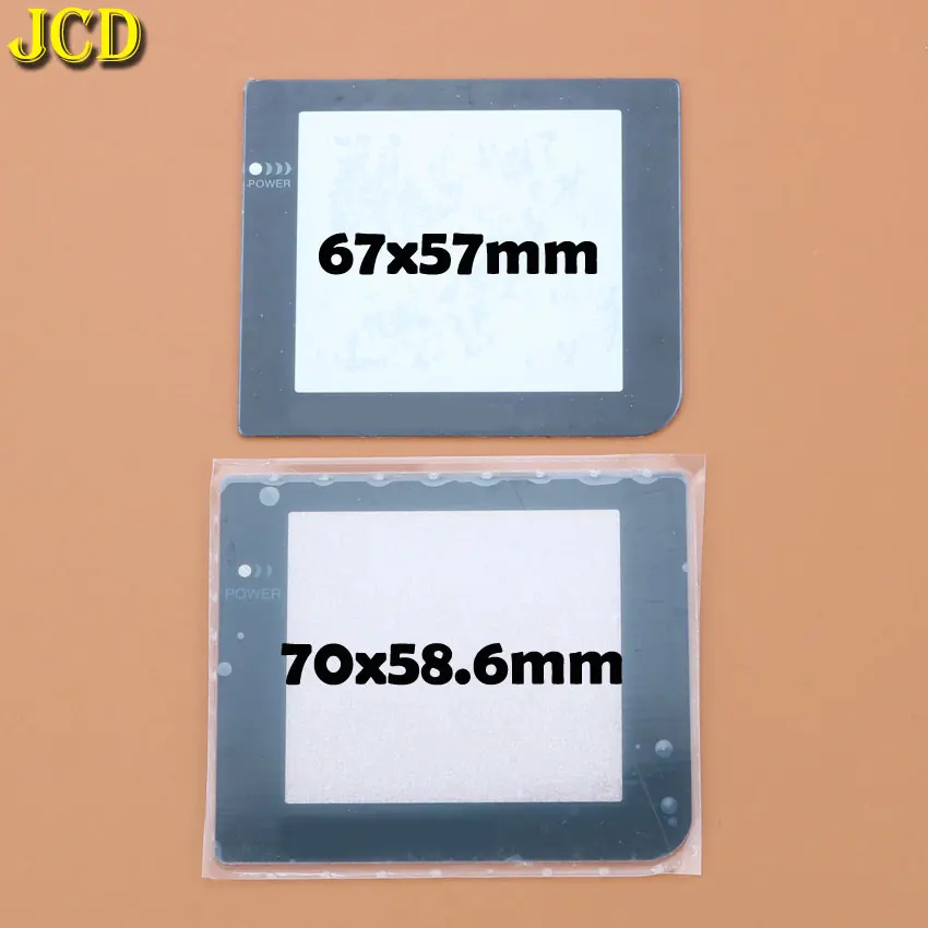JCD 1 шт. пластиковые линзы для экрана GBL Пластиковая крышка объектива Find Gameboy