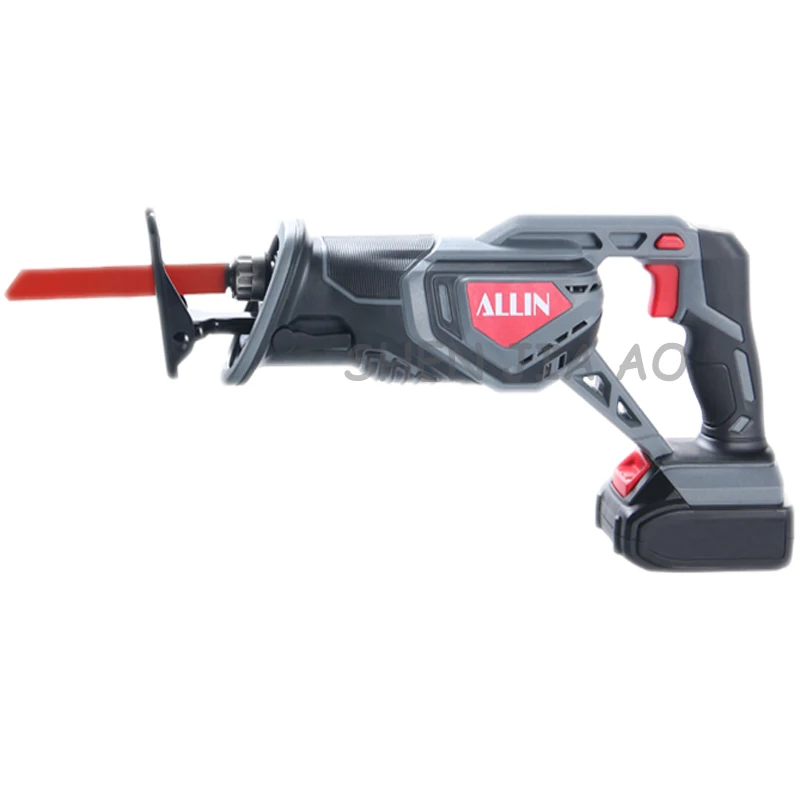 Перезаряжаемая сабельная пила портативная бытовая электрическая маленькая для