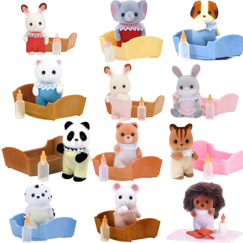 Sylvanian Families кукла пушистая игрушка фигурки кукольный домик семейный набор различные типы девочка дети подарок