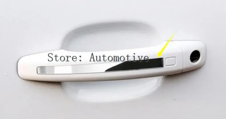 

Для audi Q3 Q5 Q7 металлический новый стиль наружная дверная ручка дверной ручки отделка 4 шт./компл.