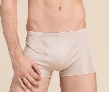 Мужская двусторонняя трикотажная одежда из натурального шелка комфортные