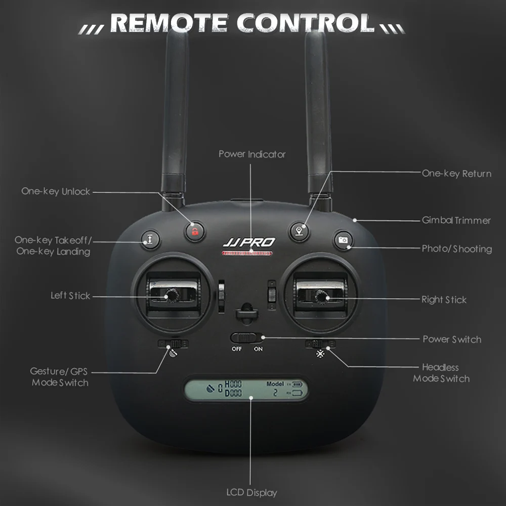 JJPRO X5 EPIK Радиоуправляемый Дрон 1080P 5G Wifi FPV камера gps позиционирование Следуйте за мной высота удержания Дрон бесщеточный двигатель RC Квадрокоптер