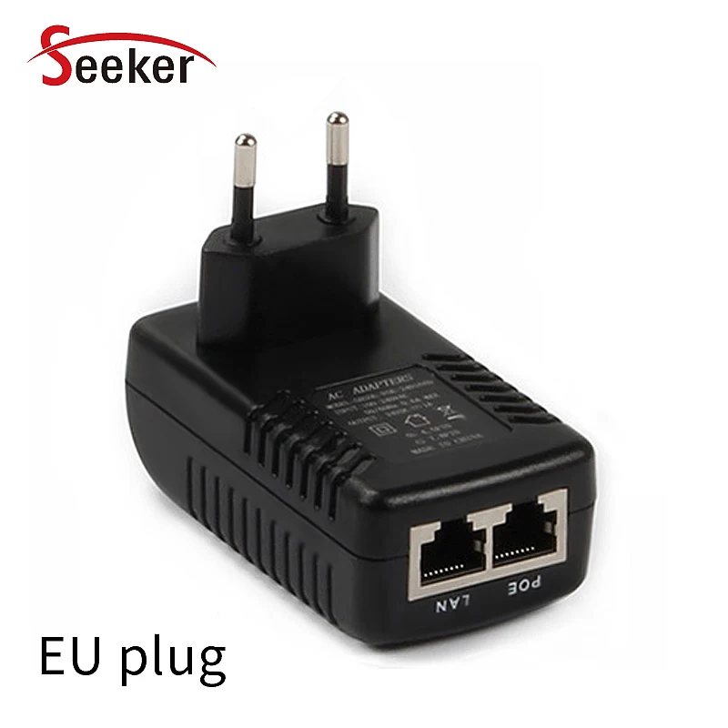 5 шт./лот AC100-240V DC 12V2A PoE адаптер коммутатор 24 Вт инжектор Ethernet Питание настенных