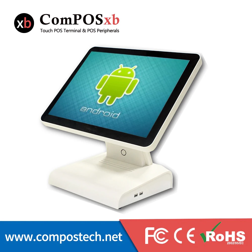 Android pos система 15 дюймов сенсорный все в одном ПК чистый экран для лотереи