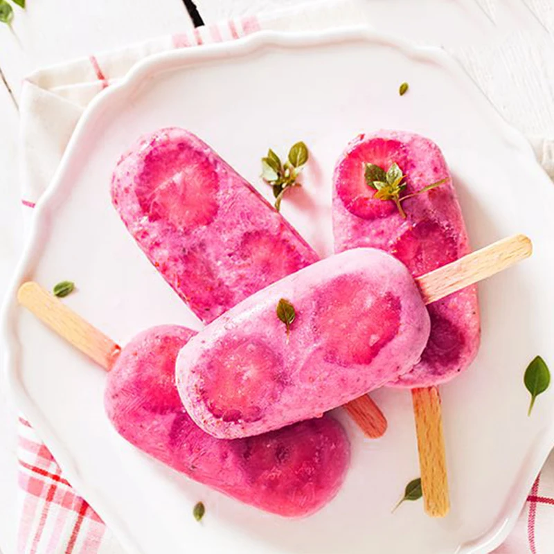 Форма для домашнего мороженого кухонная утварь подносы кубиков льда силиконовая