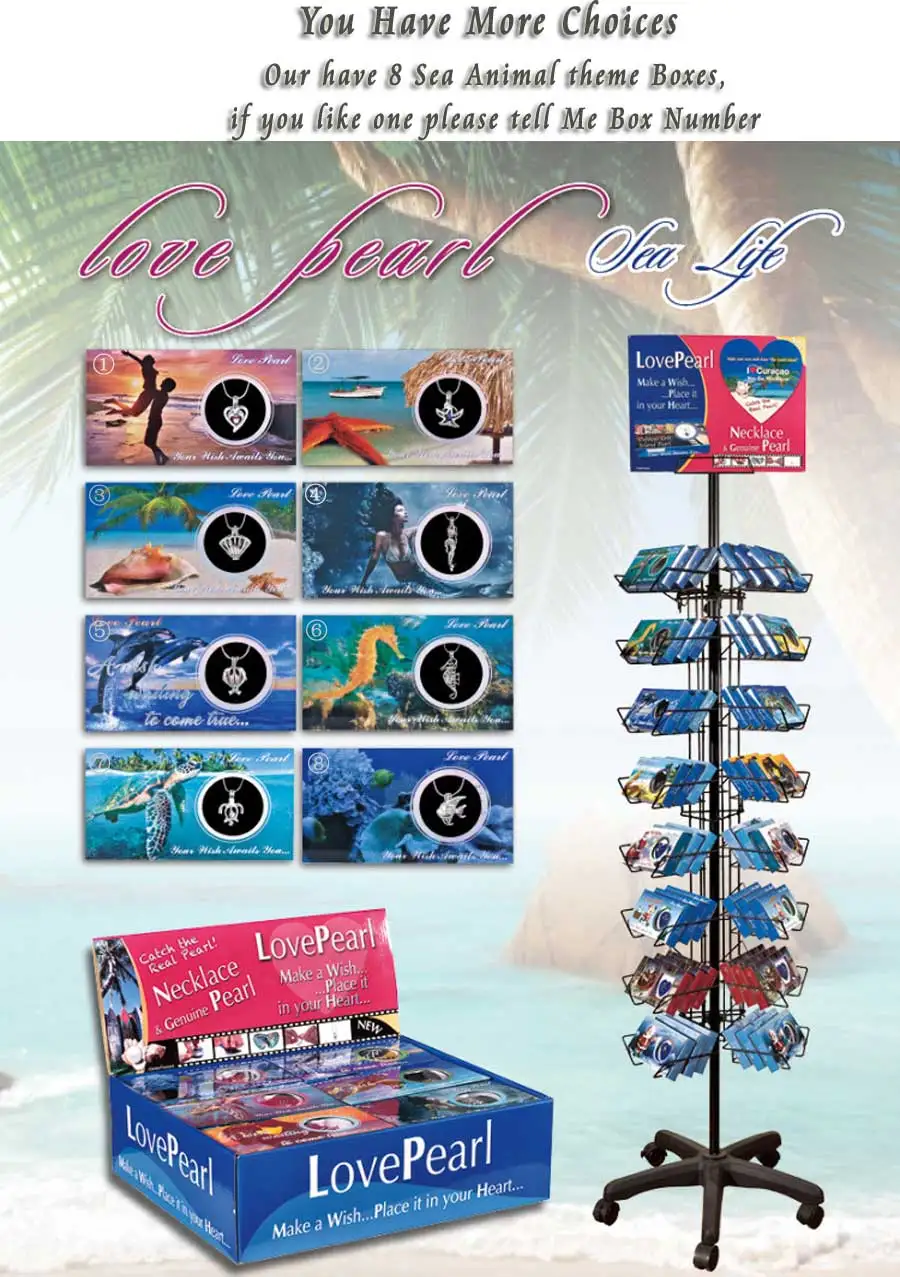 

Qingmos Wish Pearl Chokers Necklace for Women With 20mm Shell Cage Love Pearl Holder Trendy Pendants Necklace Gift Box -who3647