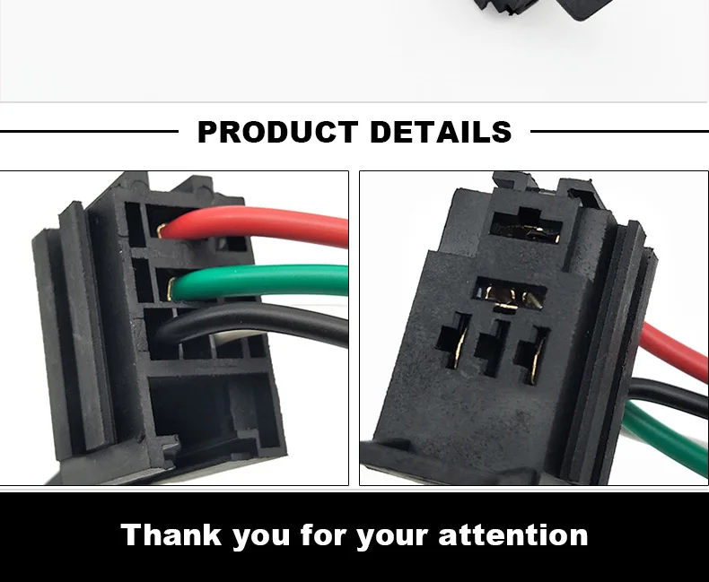 10 шт DC12V/24 V 4-контакт 4 провода реле гнездо жгут Держатель Разъем для автомобиля грузовик