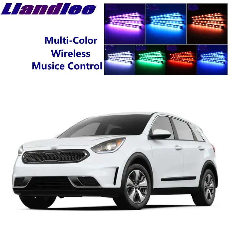 Автомобильный декоративный неоновый светильник LiandLee для Kia niro D3 2016