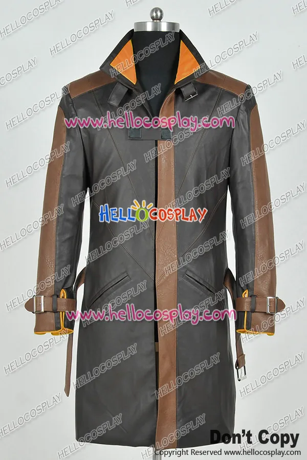 Часы собак Косплей хакер и Мстители Aiden Pearce костюм куртка H008|costum jacket|aiden pearcewatch dogs |