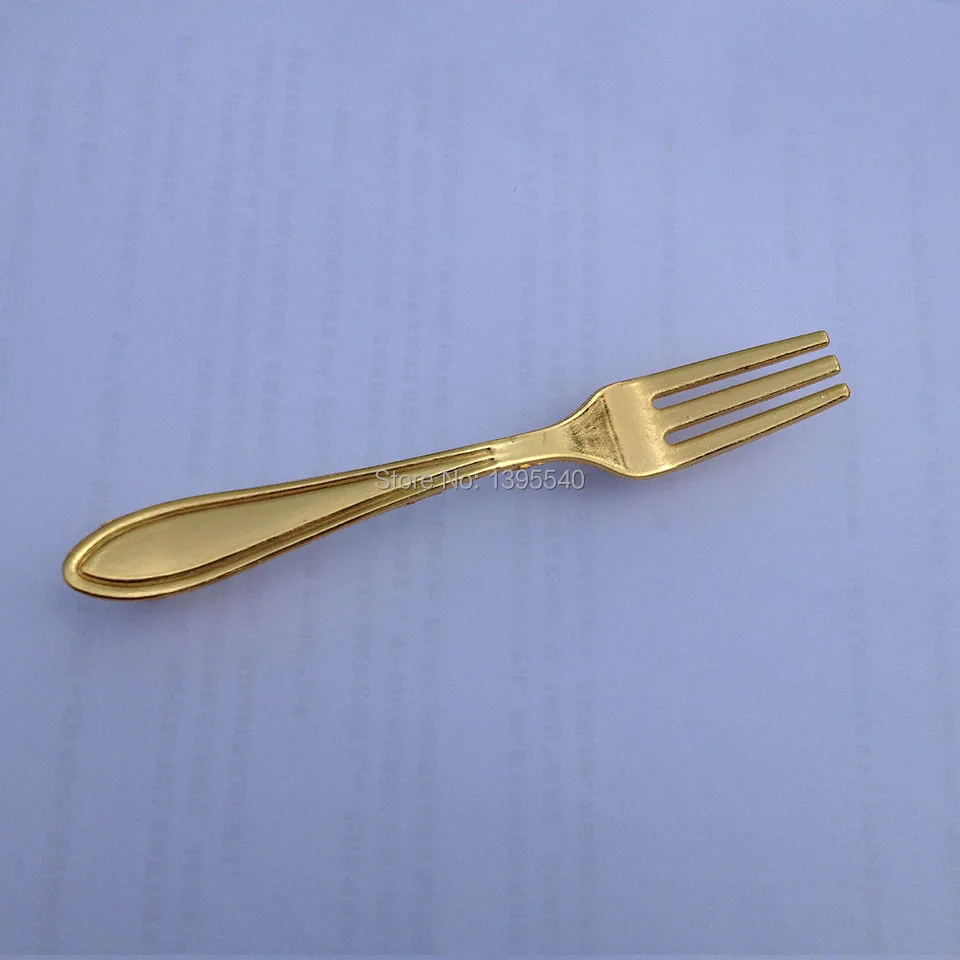 

New 15pcs Golden Spoon Knife Fork Creative Kitchen Cupboard Handles\Cabinet Handles\Drawer Knobs\Furniture Pulls\Bars Knobs