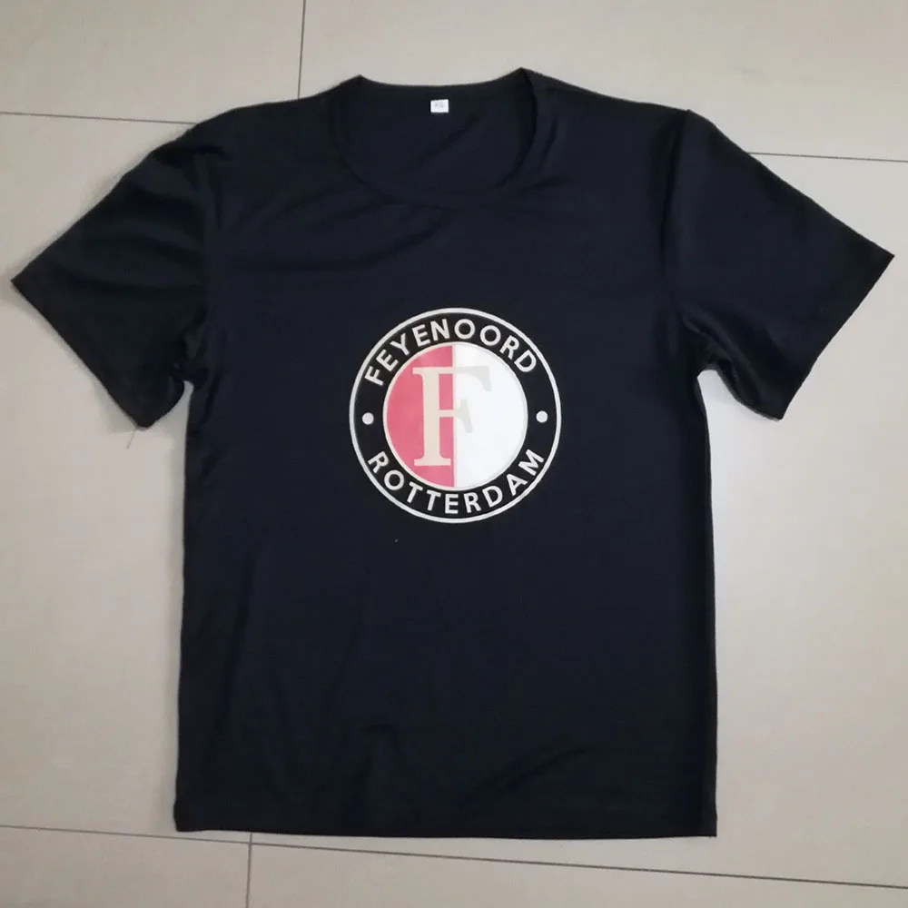 Лучшее качество Feyenoord Домашняя мужская футболка s повседневные домашние рубашки