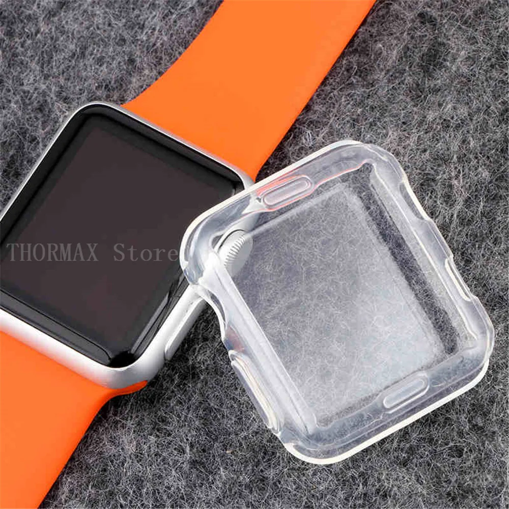 Чехол для часов Apple Watch series 4 3 2 1 чехол 40 мм 44 зеркальная прозрачная защита iWatch 42 38 |